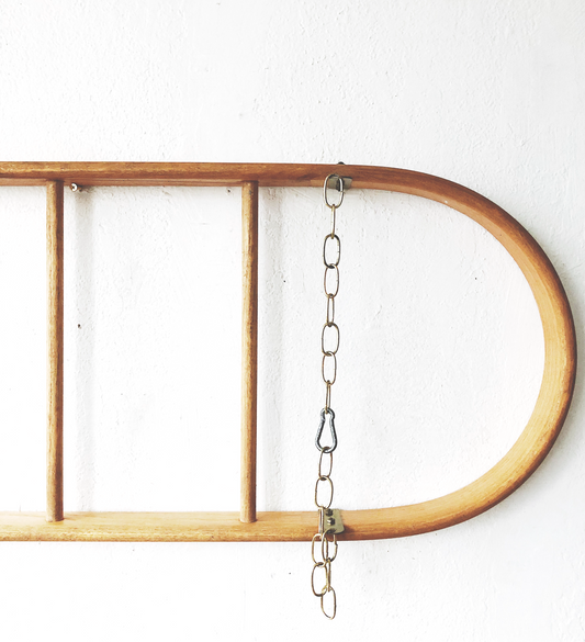 Vintage Bentwood Pot Rack