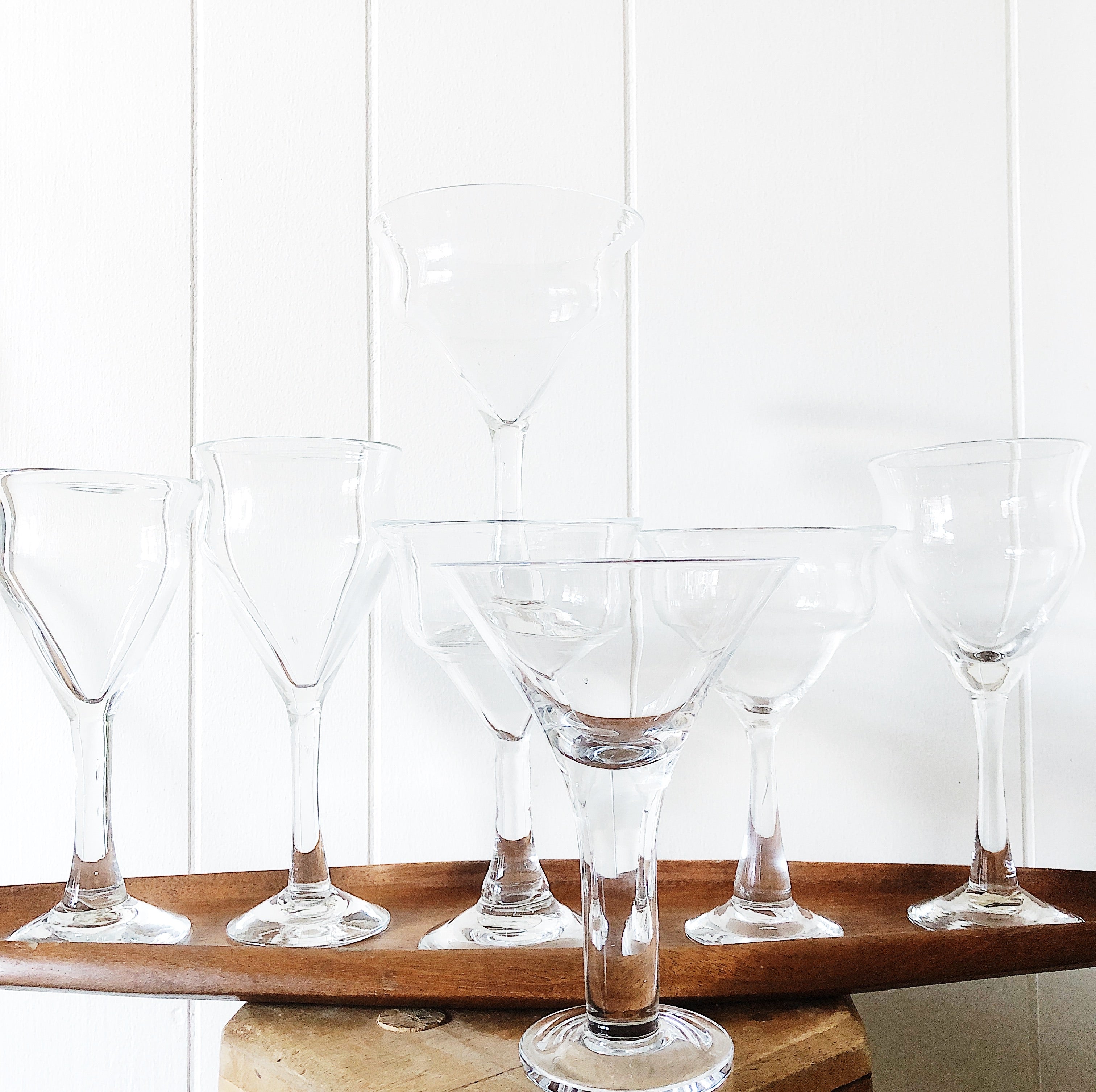 Vintage Mexican Glass Set