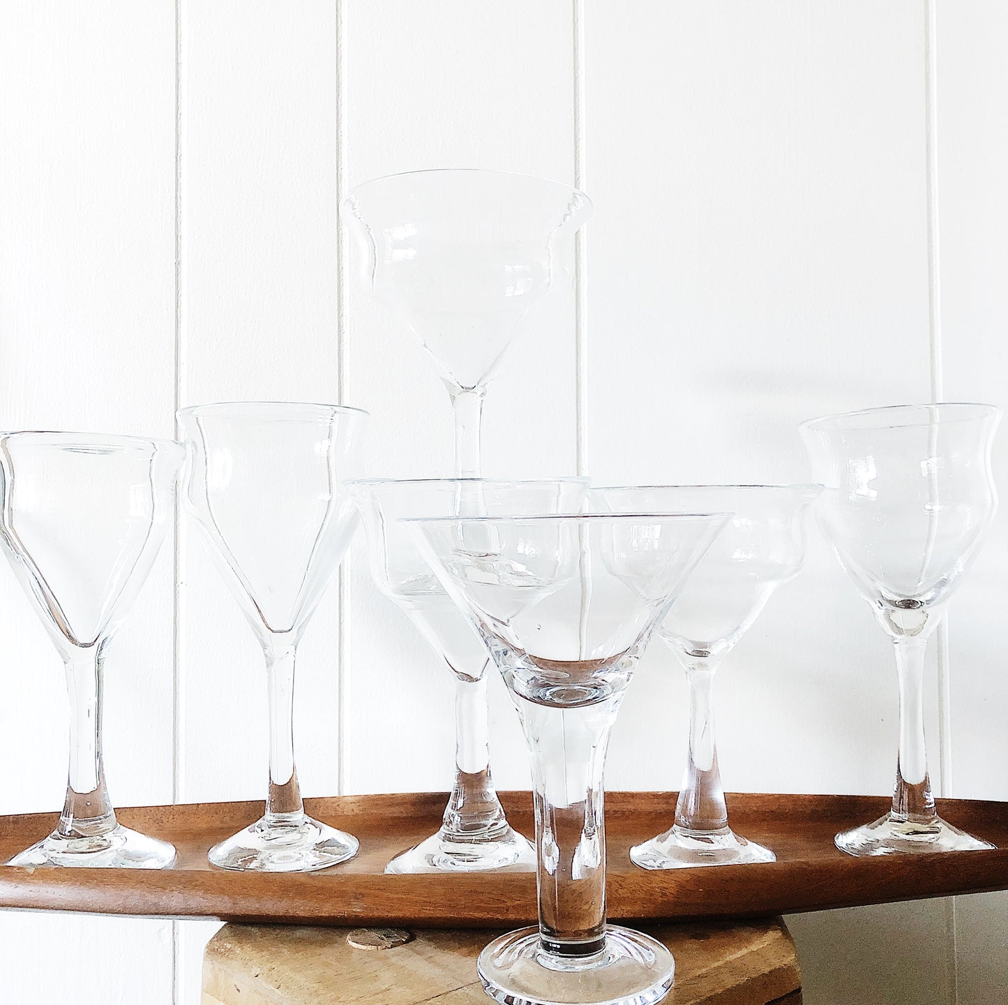 Vintage Mexican Glass Set