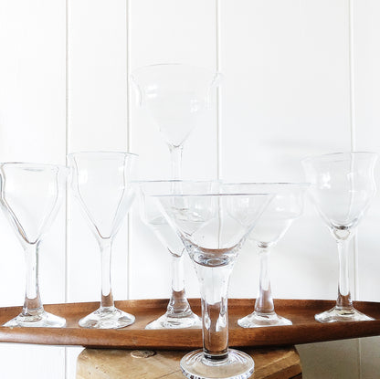 Vintage Mexican Glass Set