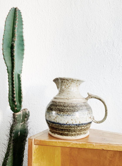Vintage Stoneware Pitcher