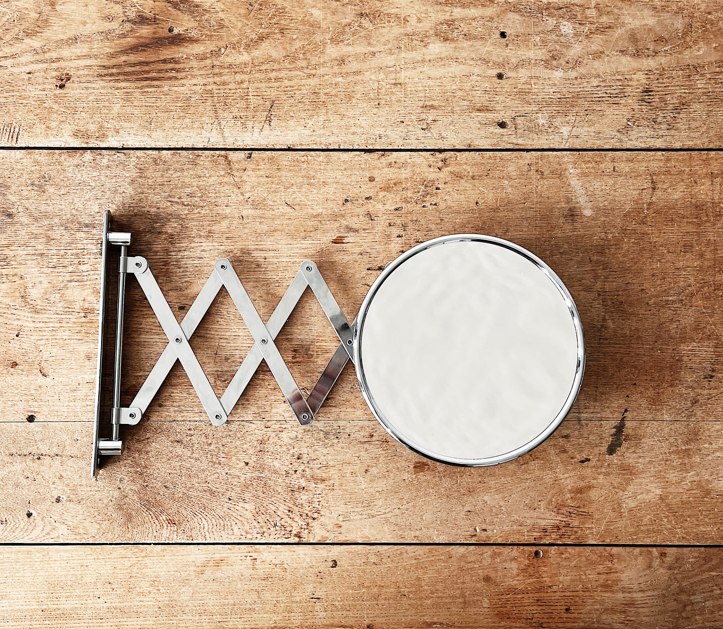 Vintage Magnifying Wall Mirror