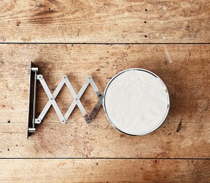 Vintage Magnifying Wall Mirror