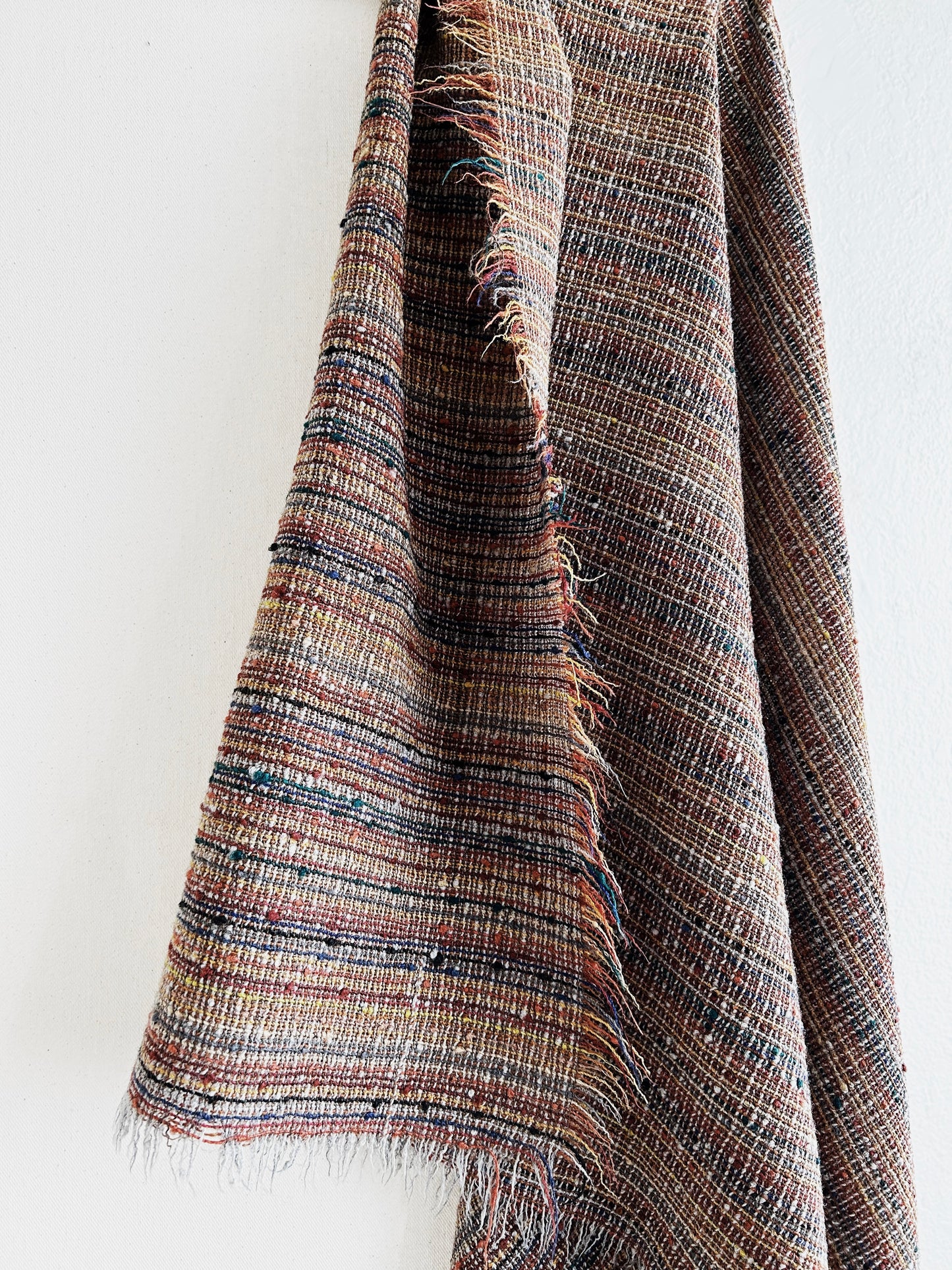 Large Vintage Hand Woven Textile