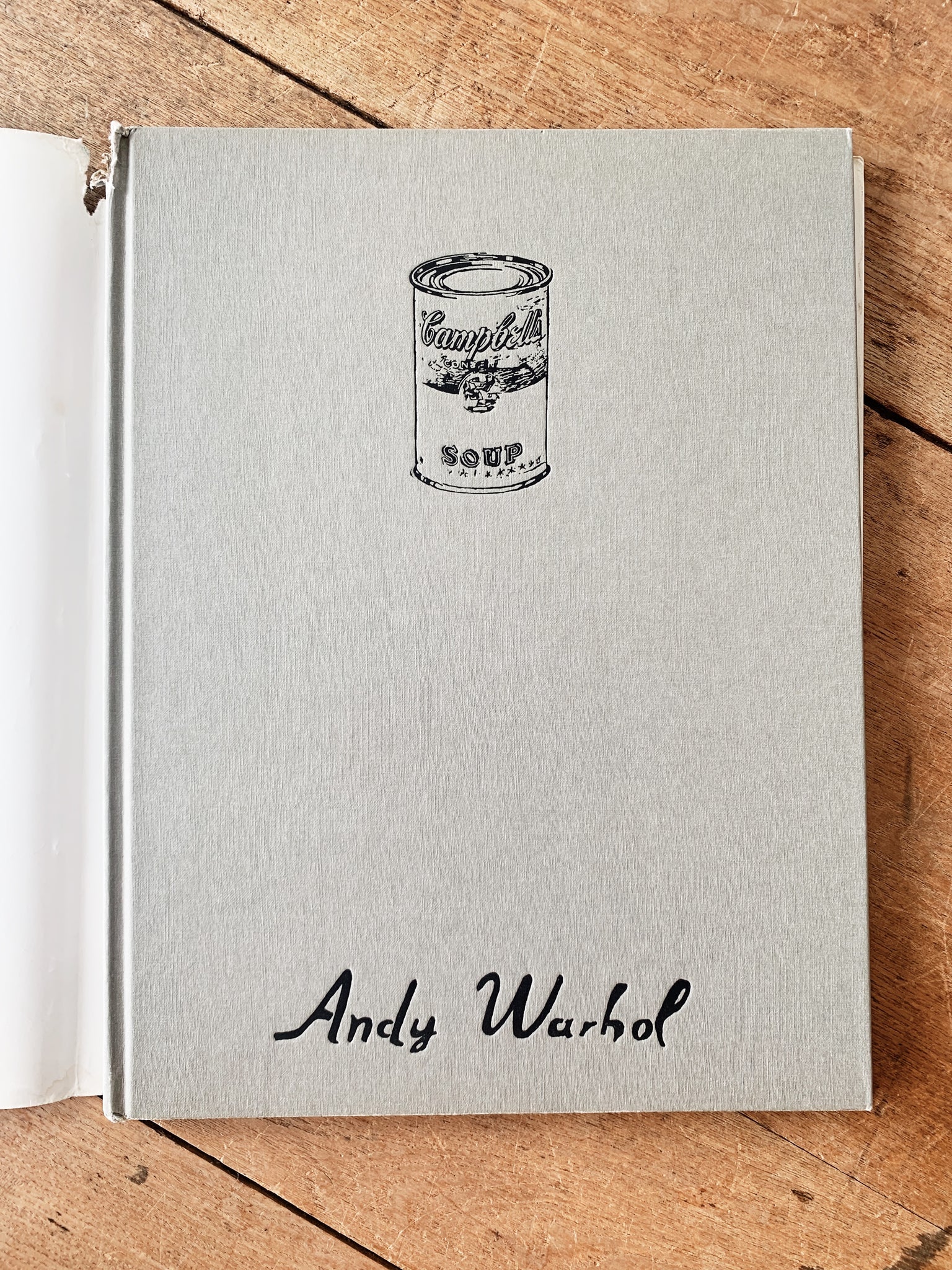 Andy Warhol Vintage Art Book