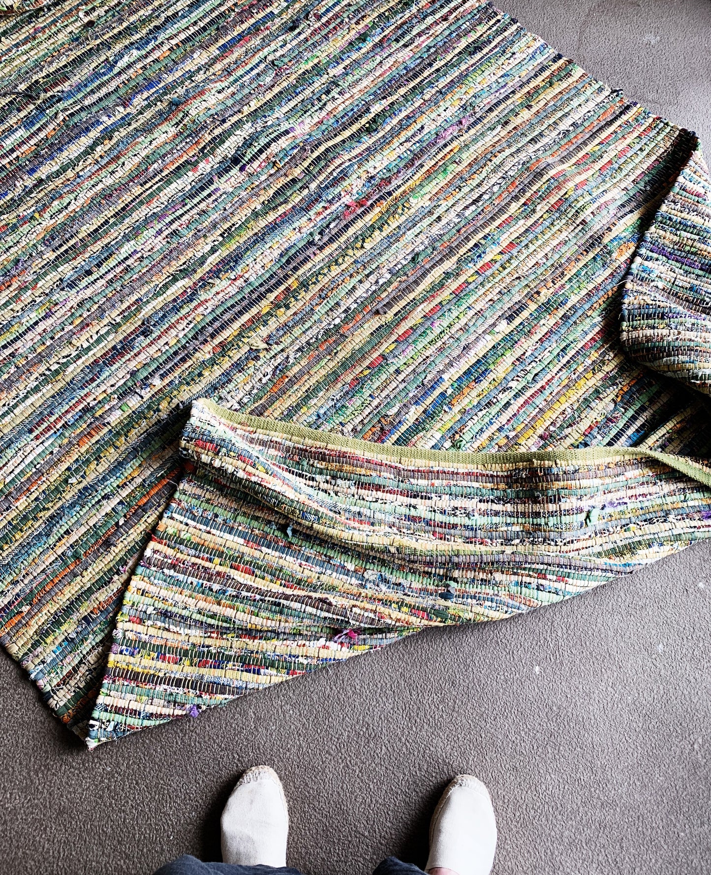 Large Cotton Rag Rug