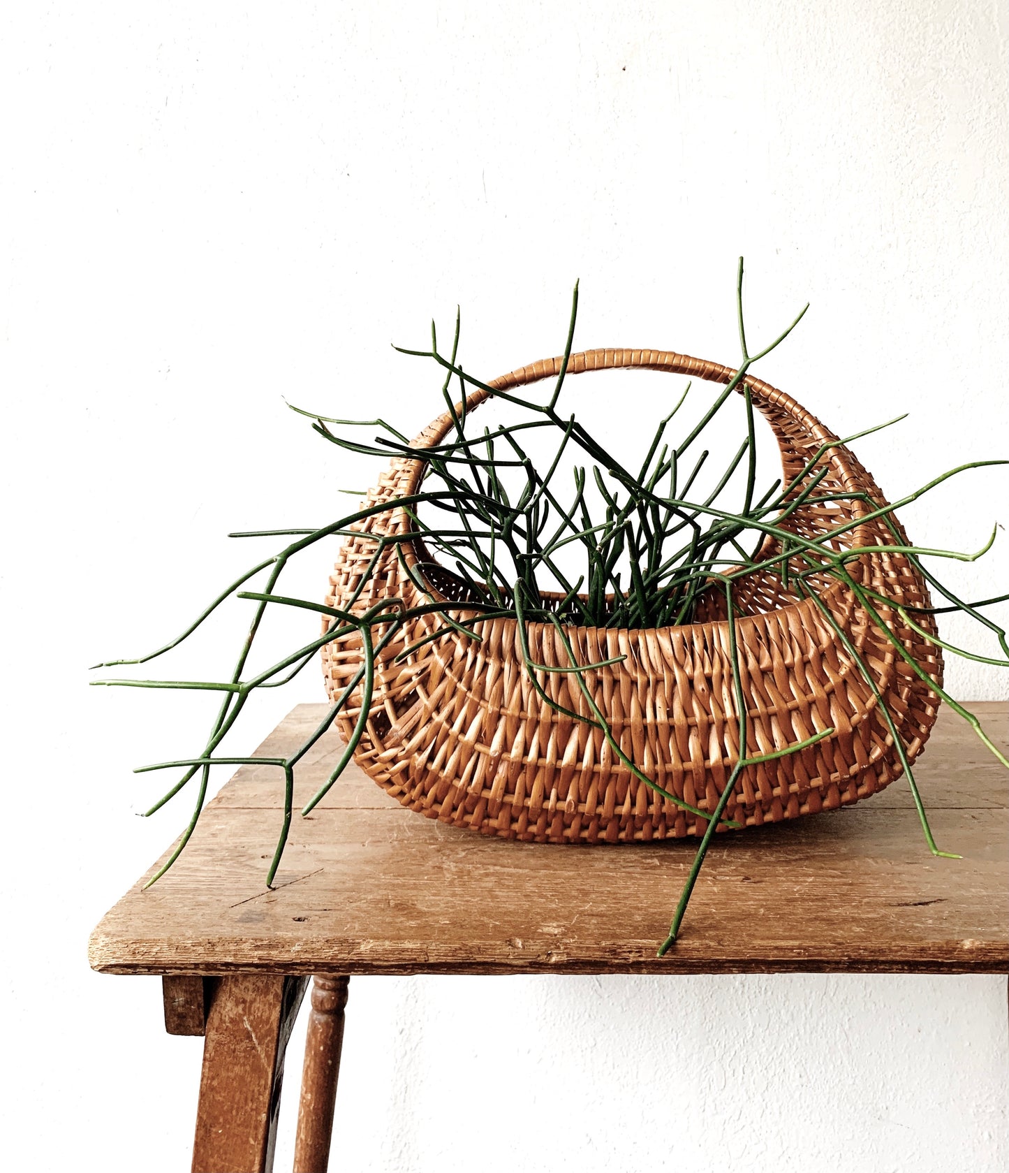 Vintage Handled Basket