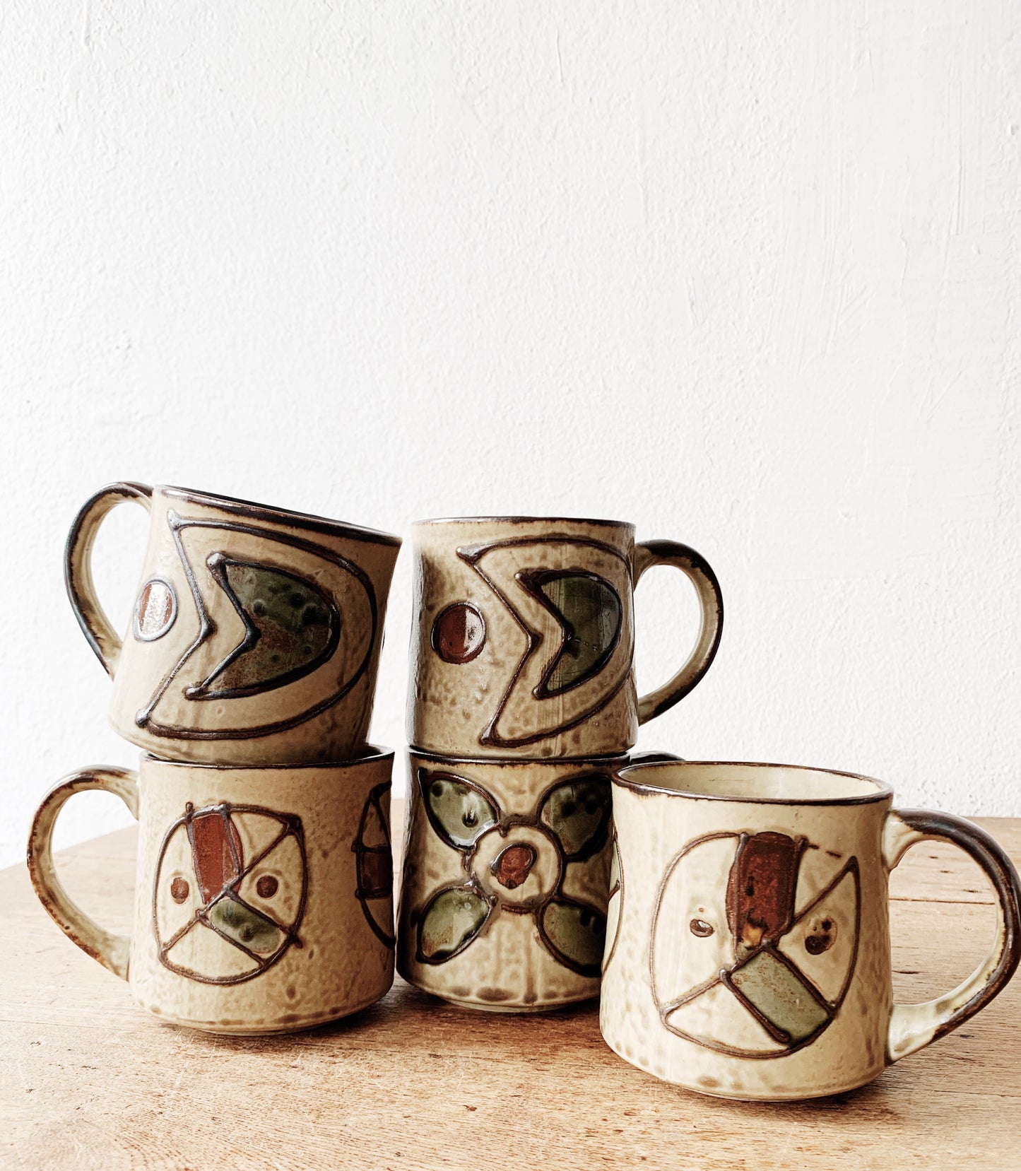 1970’s Pottery Mugs