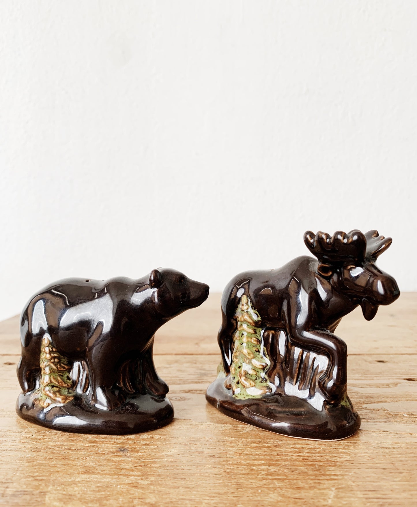 Vintage Ceramic Salt and Pepper Shakers