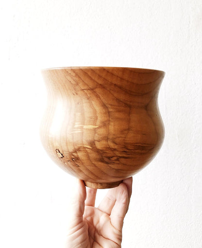 Handmade Maple Wood Planter