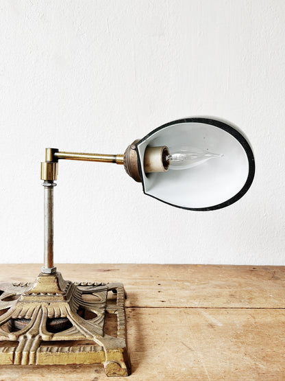 Antique Machine Age Lamp
