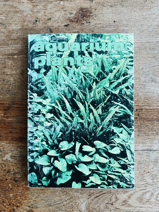 Aquarium Plants Vintage Book