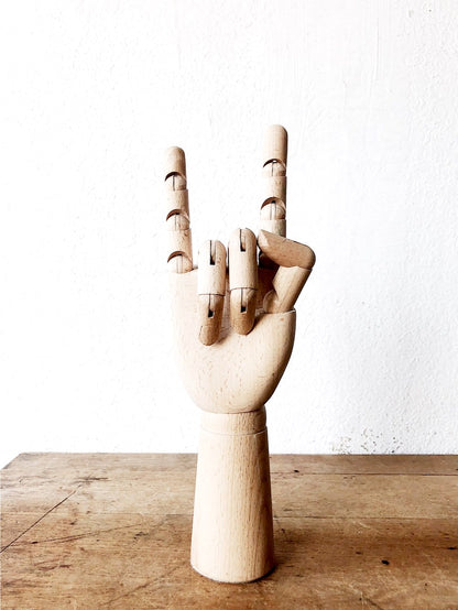Wooden Hand Model