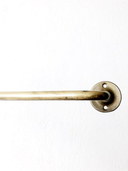 Vintage Brass Hanging Rod