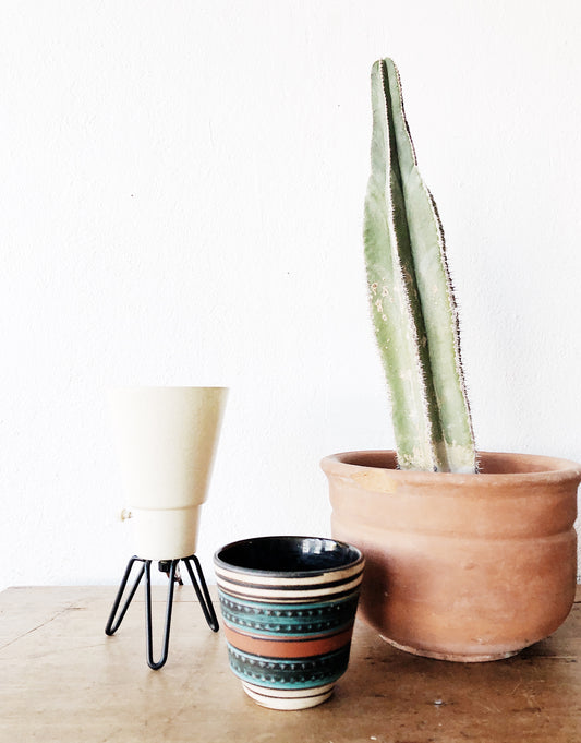 Vintage West German Ceramic Pot