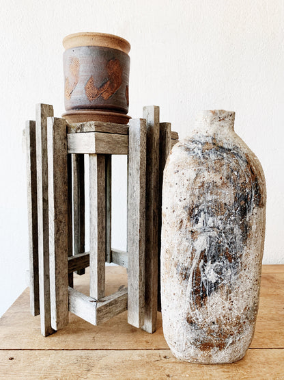 Vintage Wood Plant Stand