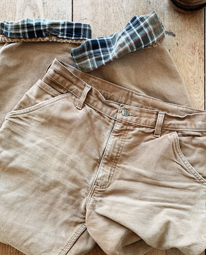 Flannel Lined Carhartts