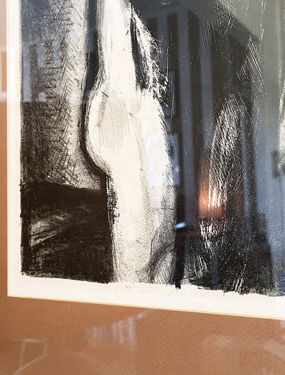 Vintage Original Framed Etching