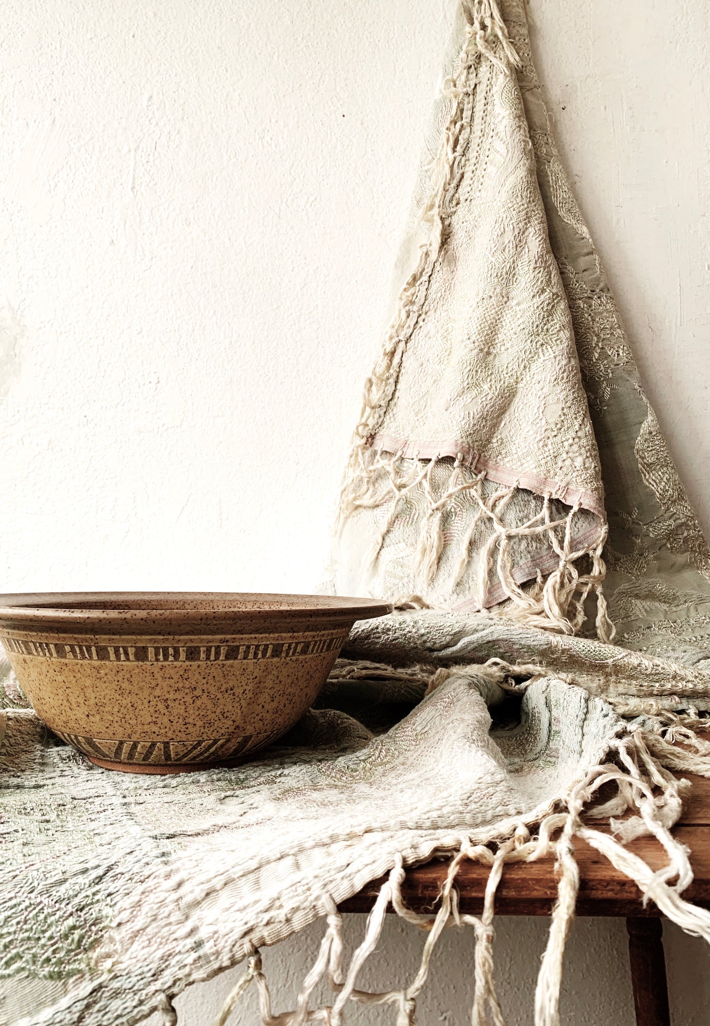 Large Handmade Pottery Bowl
