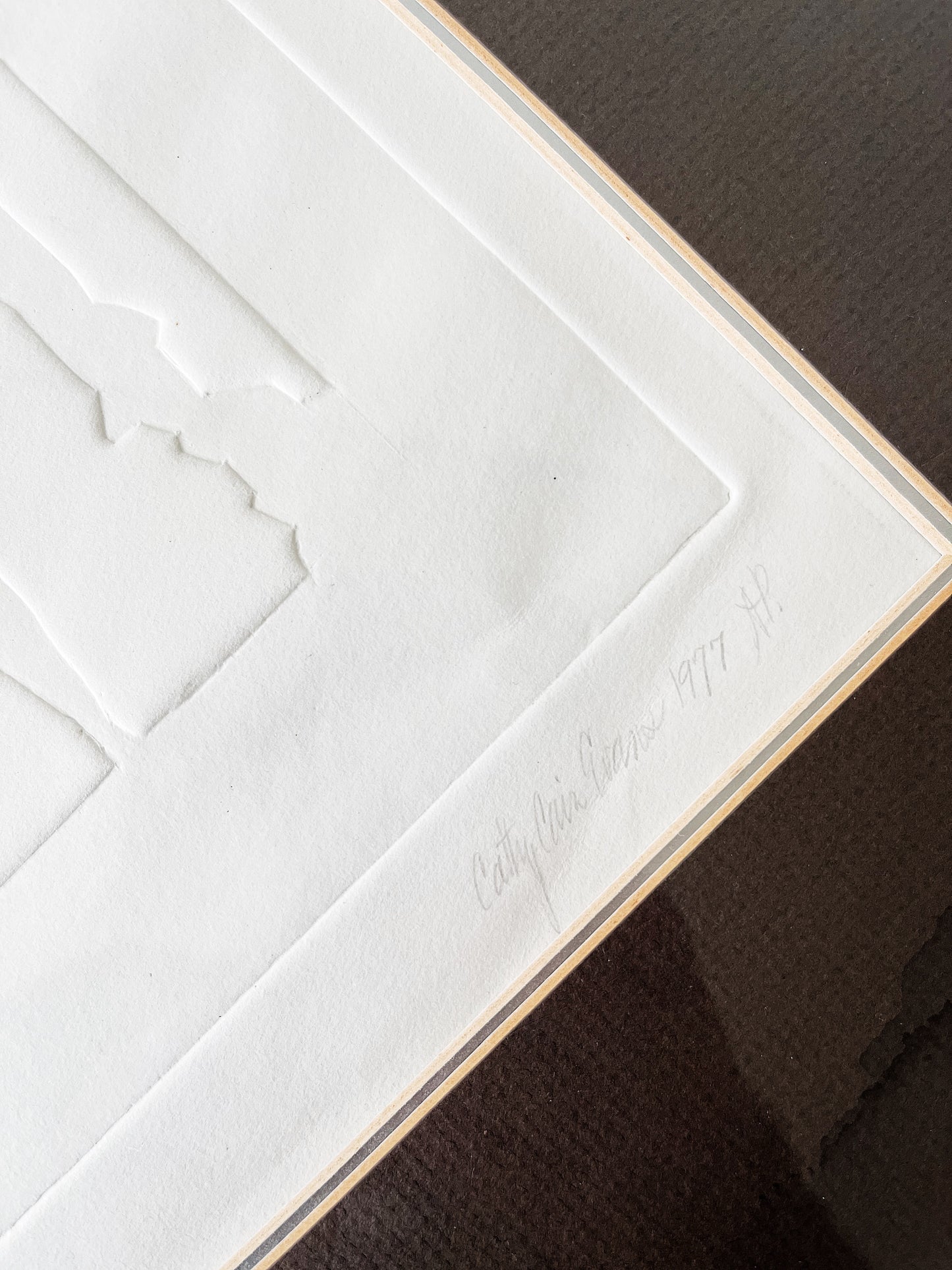 Original Cathy Evans Etching