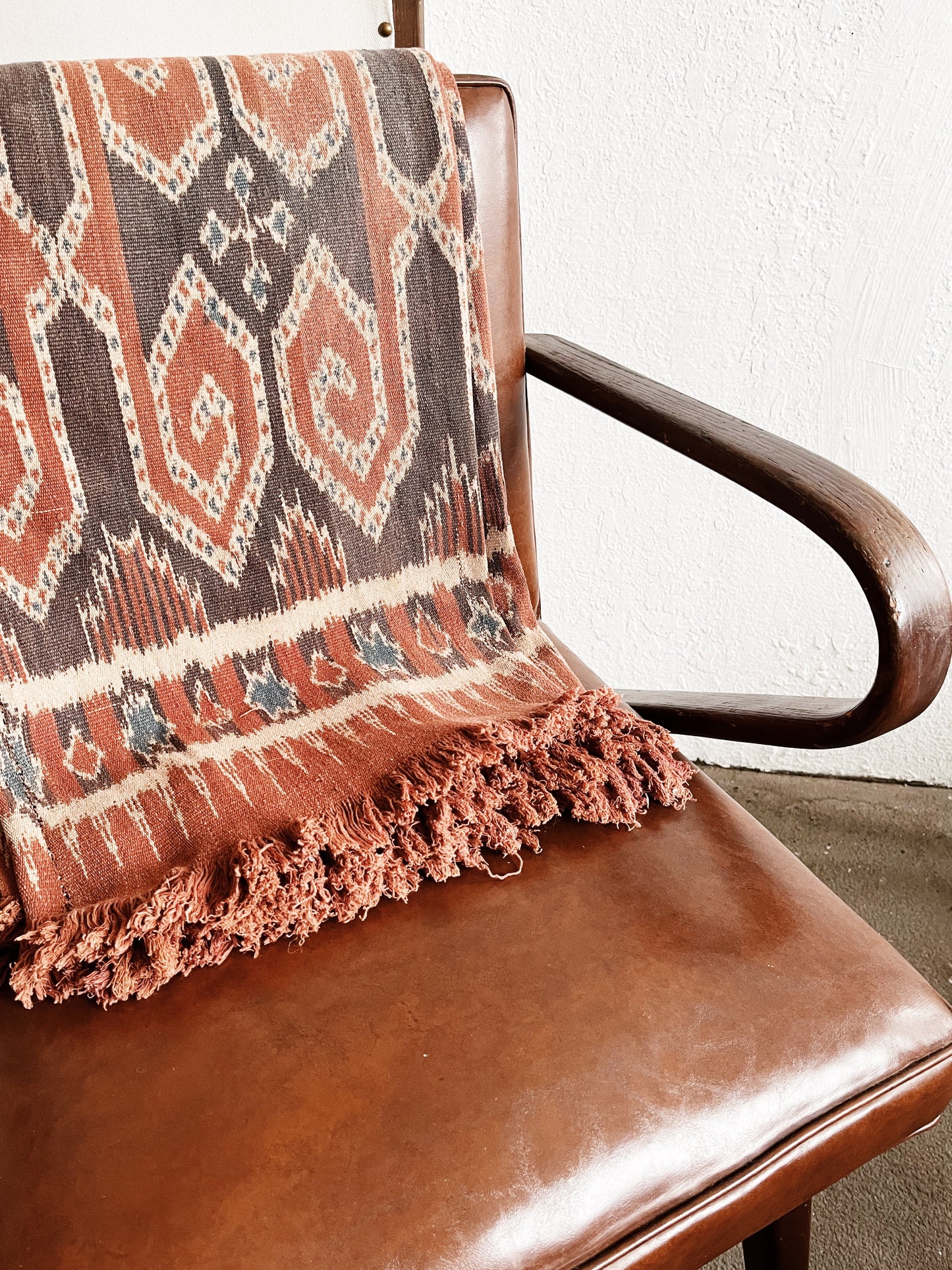 Vintage Ikat Blanket