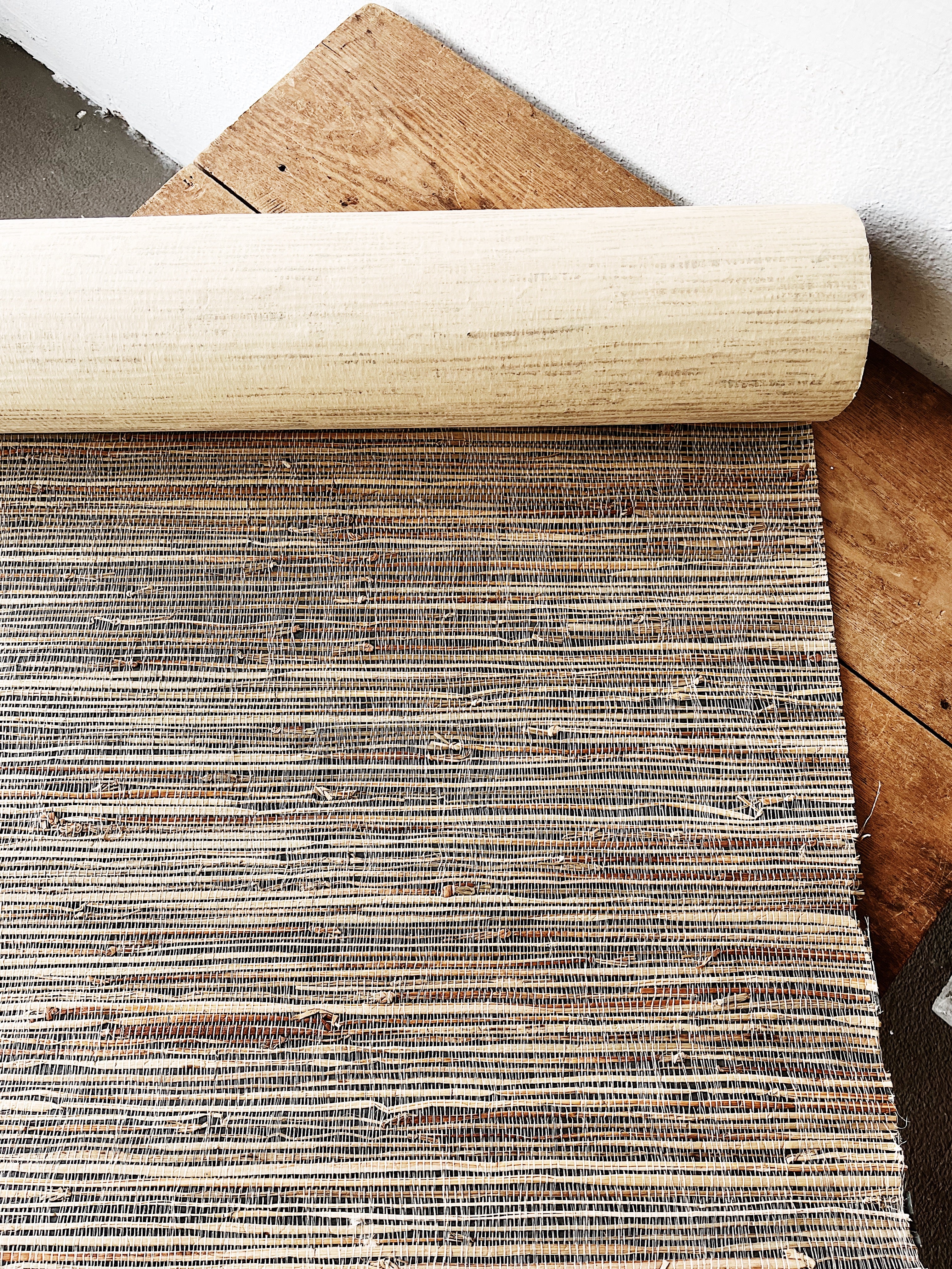 Vintage Deadstock Grasscloth Wallpaper - Thumbnail 5