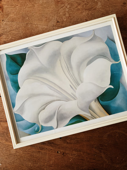 Vintage Framed Georgia O’keeffe Museum Print