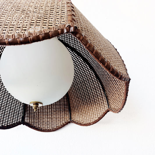 Vintage Woven Pendant Light