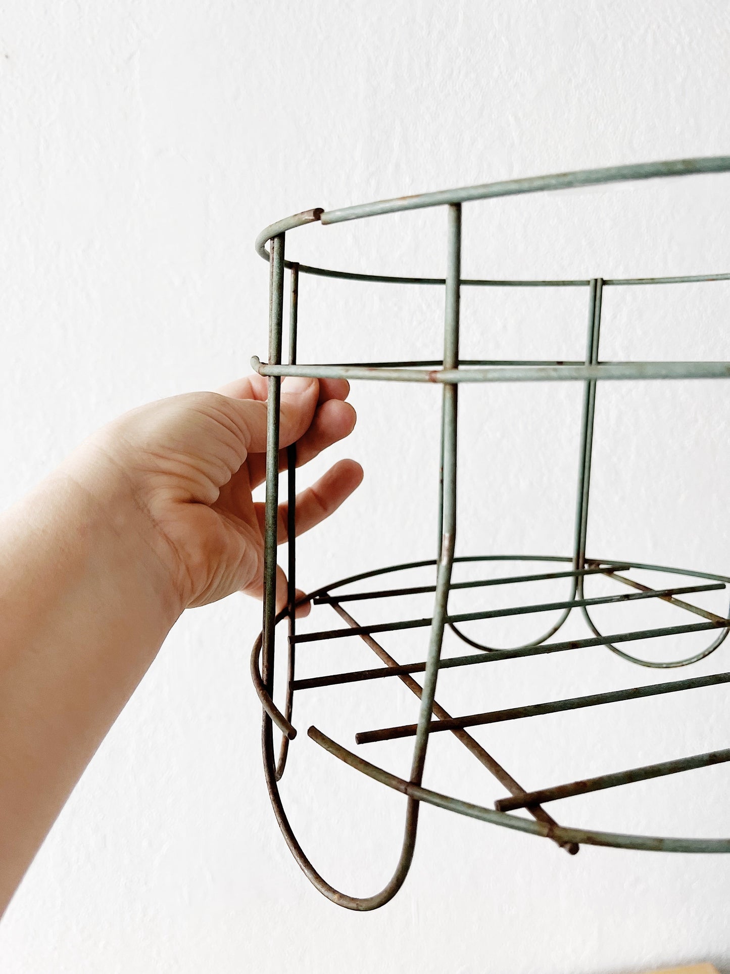 Vintage Wire Basket or Stand