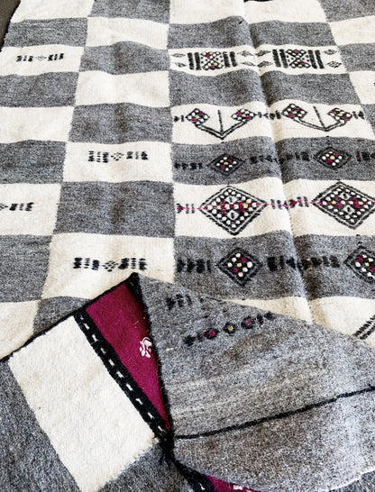 Large Vintage Wool Textile/ Rug