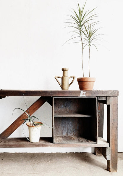 Handmade Vintage Wood Work/Entry Table