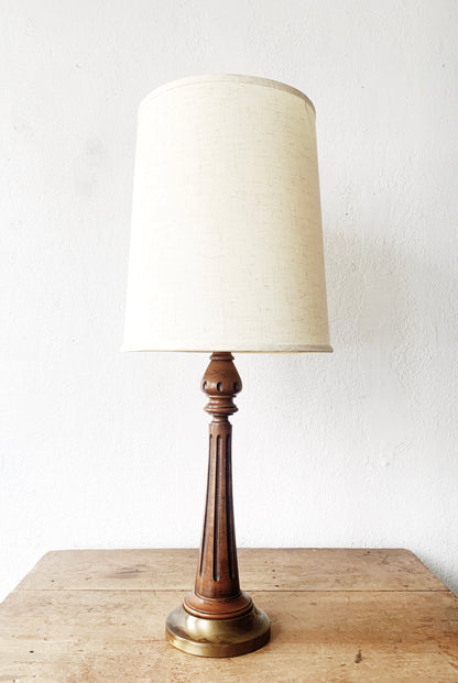 Mid Century Lamp with Shade
