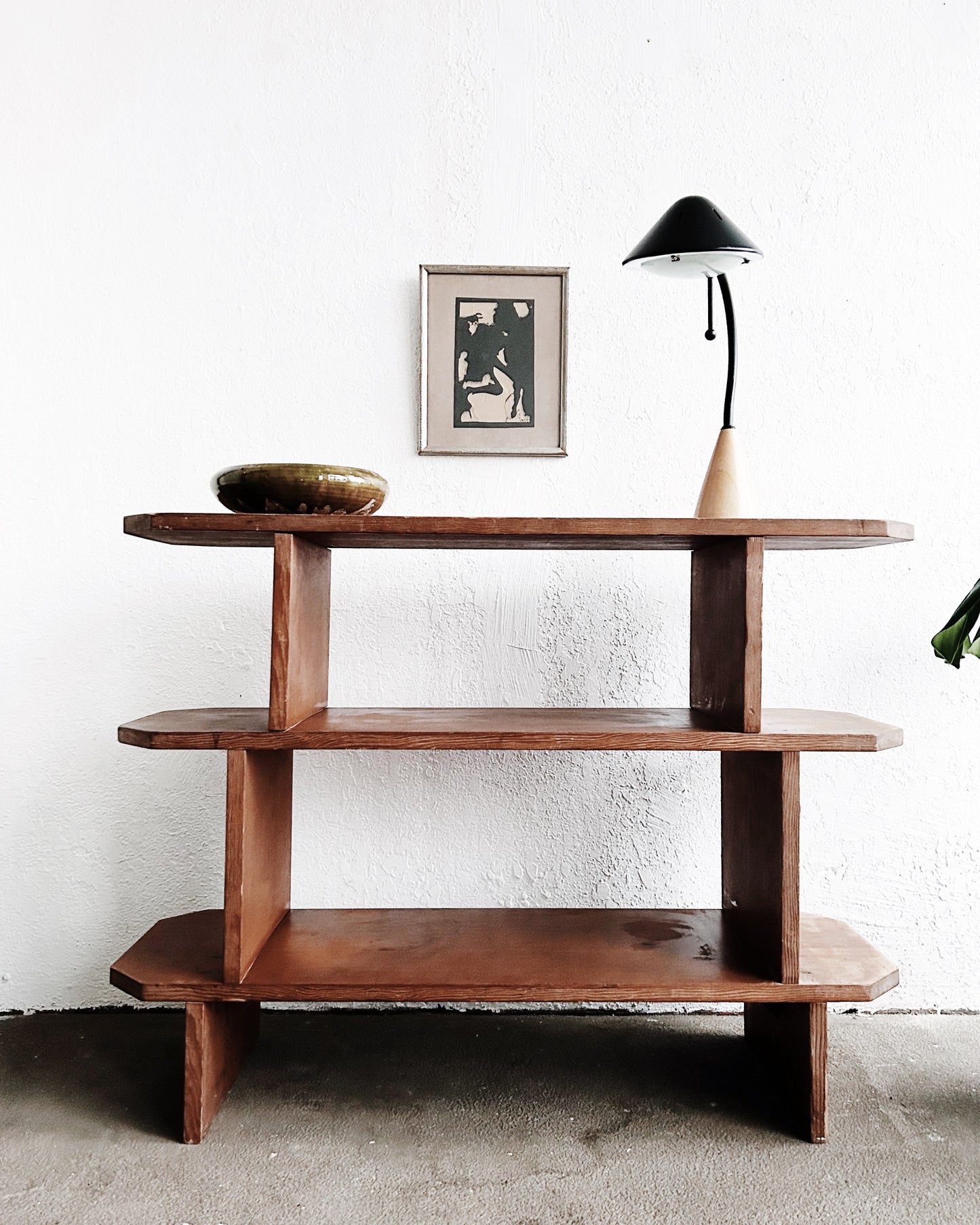 Vintage Handmade Wood Shelf