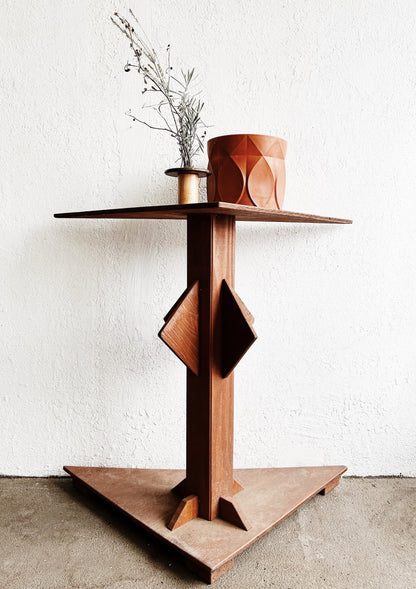 Handmade Vintage Folk Art Table