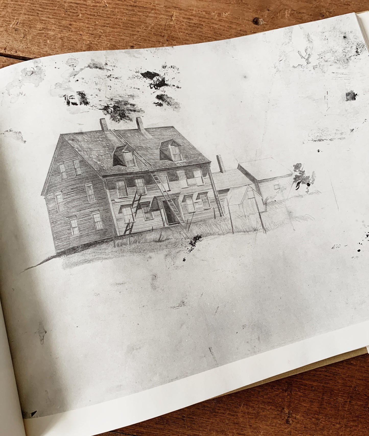 Vintage 1963 Andrew Wyeth Hardcover Art Book