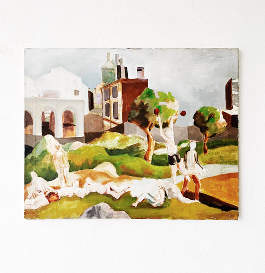Original Cubist Style Painting