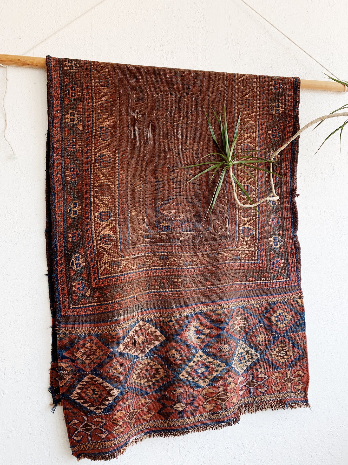 Beautiful Vintage Wool Rug