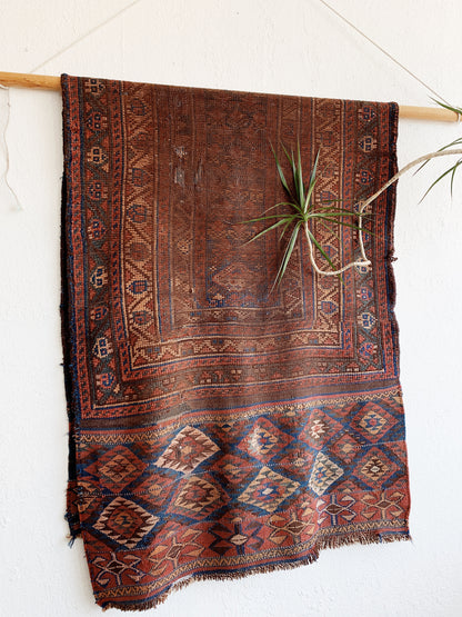 Beautiful Vintage Wool Rug