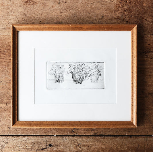 Original Vintage Etching