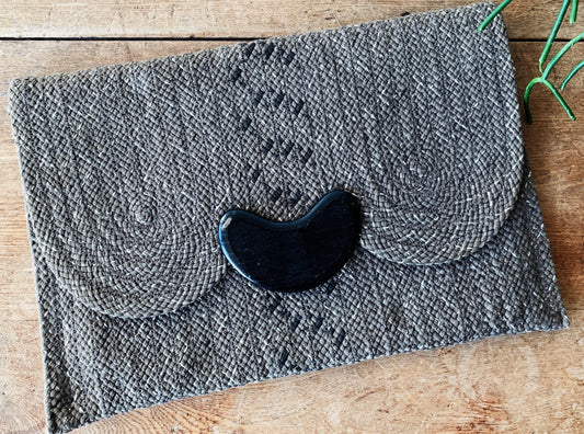 Vintage Hand Woven Clutch