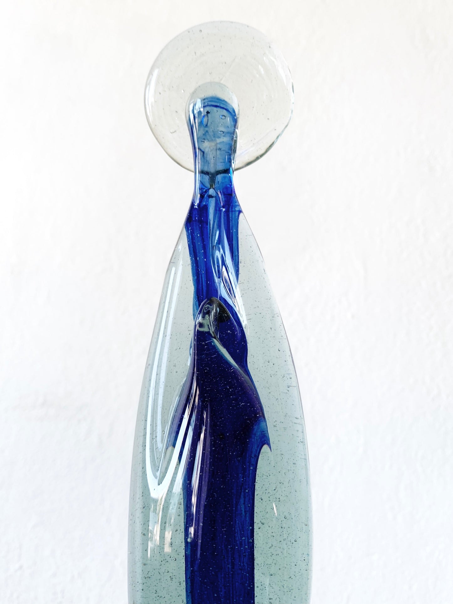 Vintage Italian Murano Glass Madonna