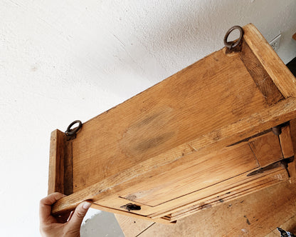 Vintage Mexican Pine Cupboard