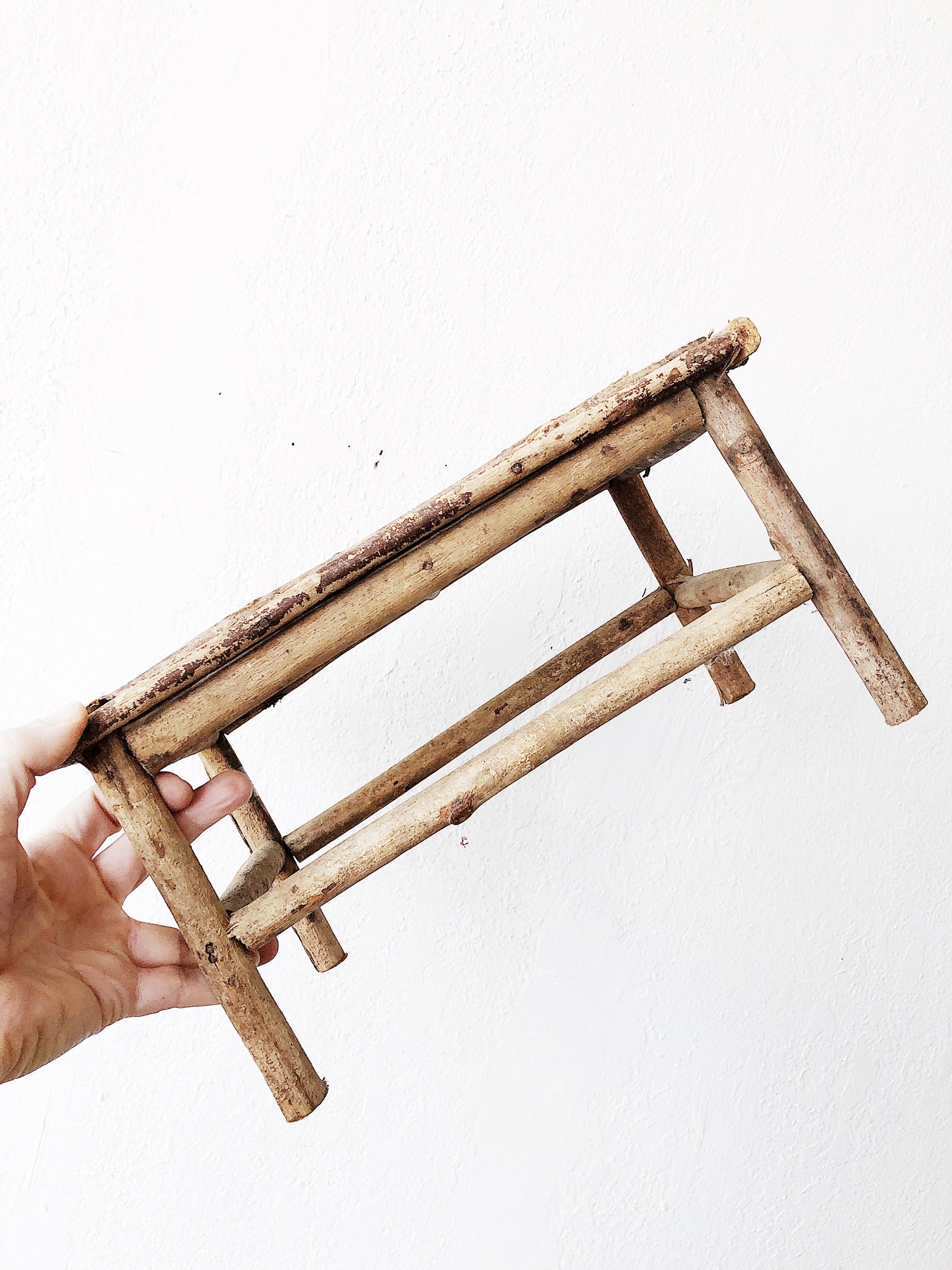 Vintage Primitive Twig Stand