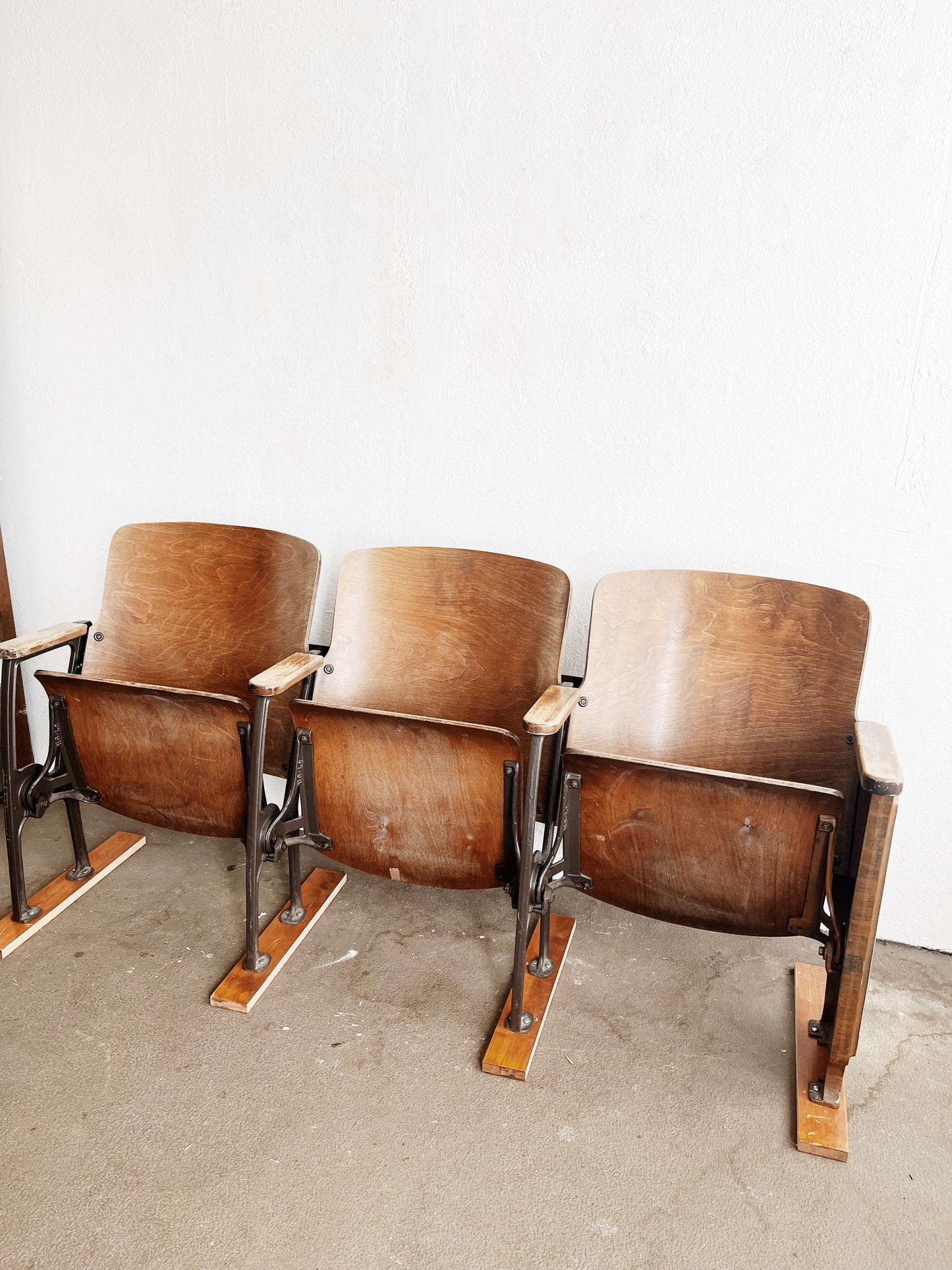 Antique Portland Theatre Seats