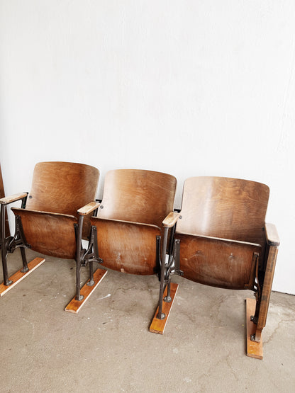 Antique Portland Theatre Seats