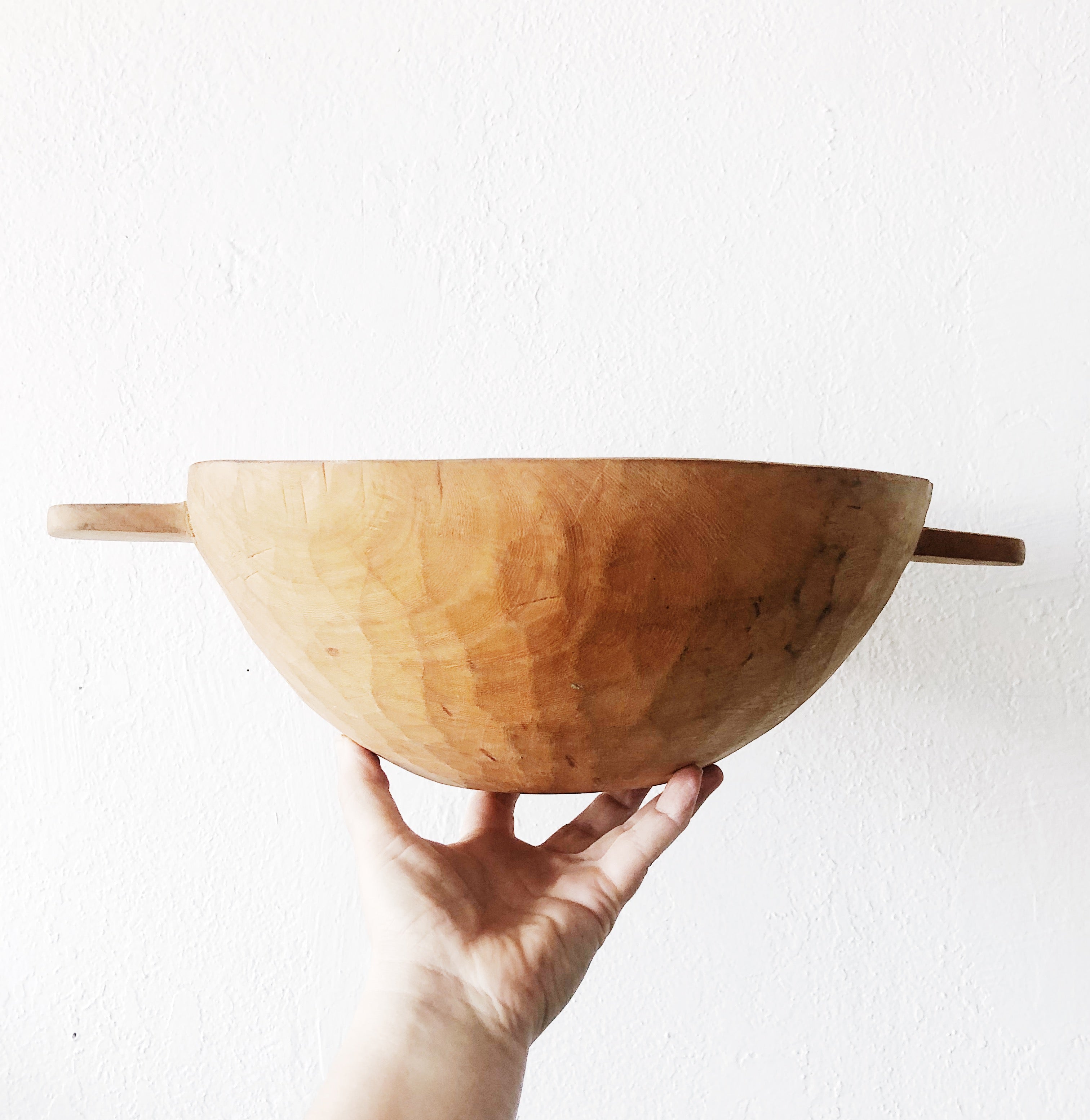 Hand Carved Wood Bowl