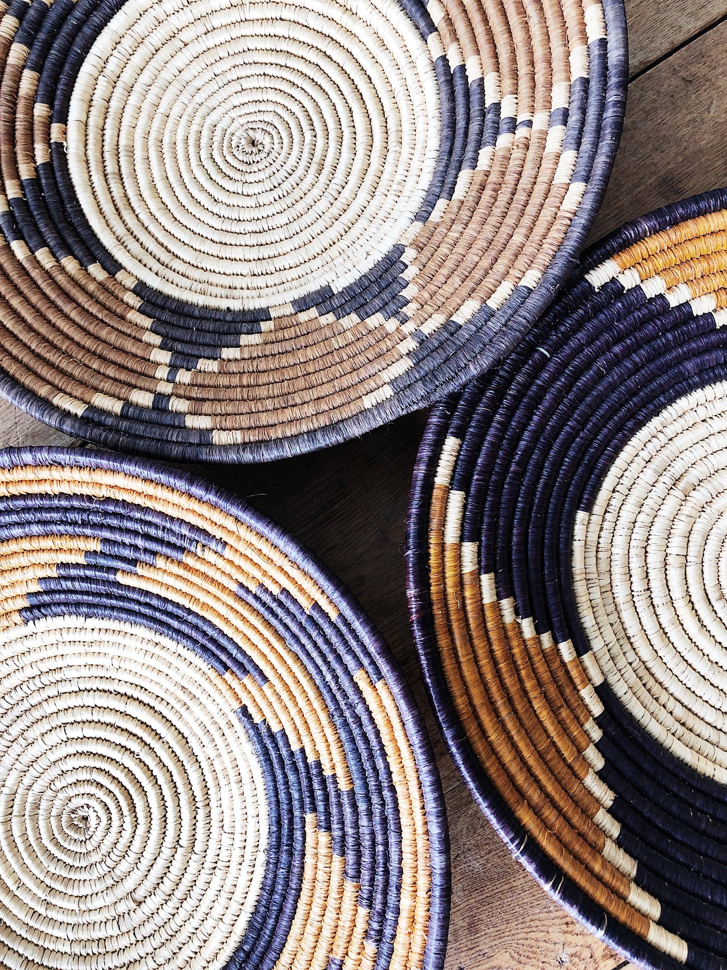 African Coiled Basket