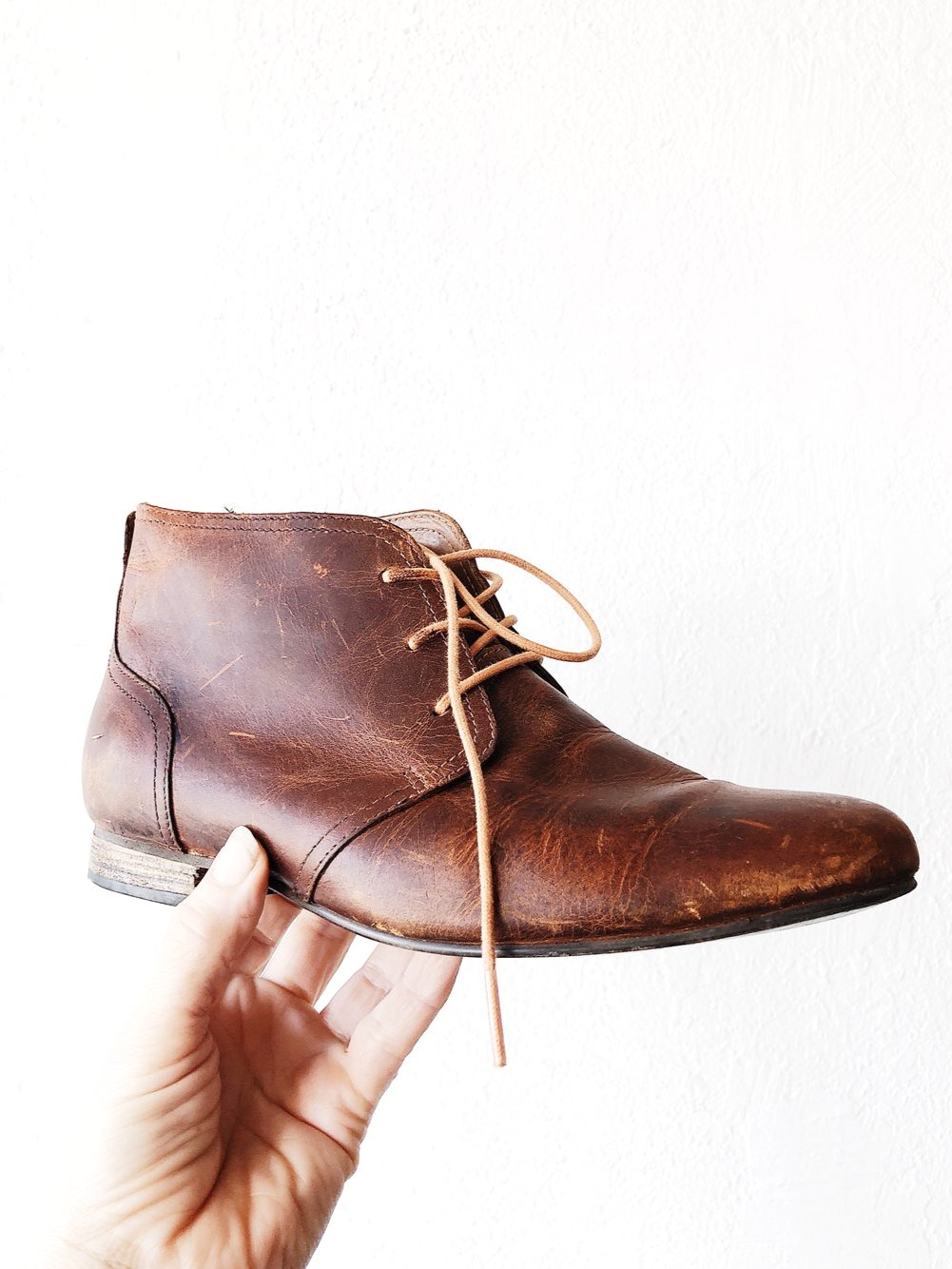 Vintage J Shoes Distressed Bootie