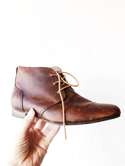 Vintage J Shoes Distressed Bootie