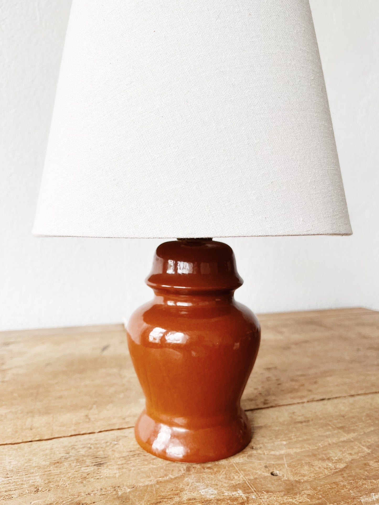 Petite Vintage Ceramic Lamp